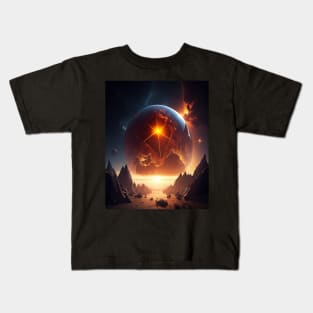 The rocket boy Kids T-Shirt